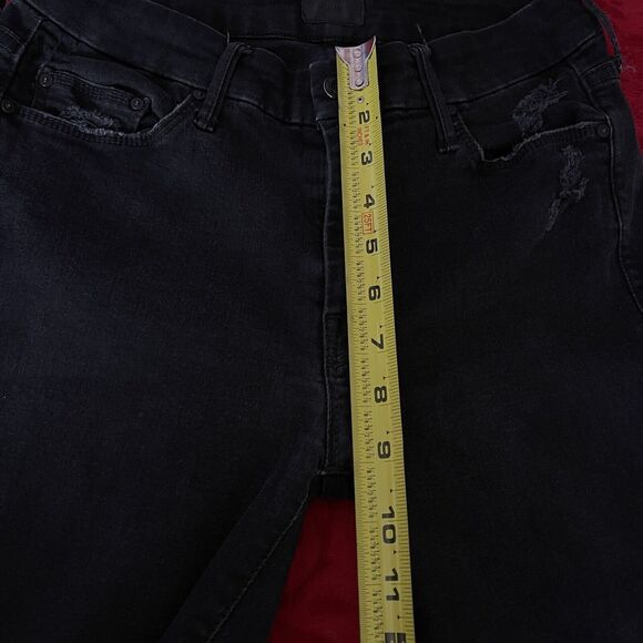 MOTHER Looker Ankle Fray Guilty As Sin Jean Size 27 - Picture 10 of 11